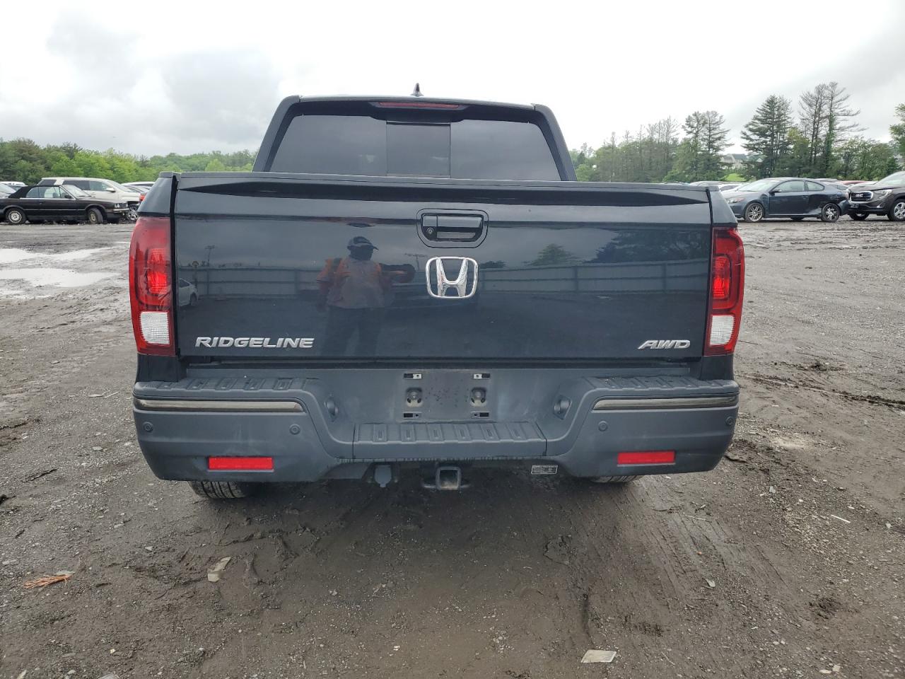 2019 Honda Ridgeline Black Edition VIN: 5FPYK3F81KB022242 Lot: 56917655