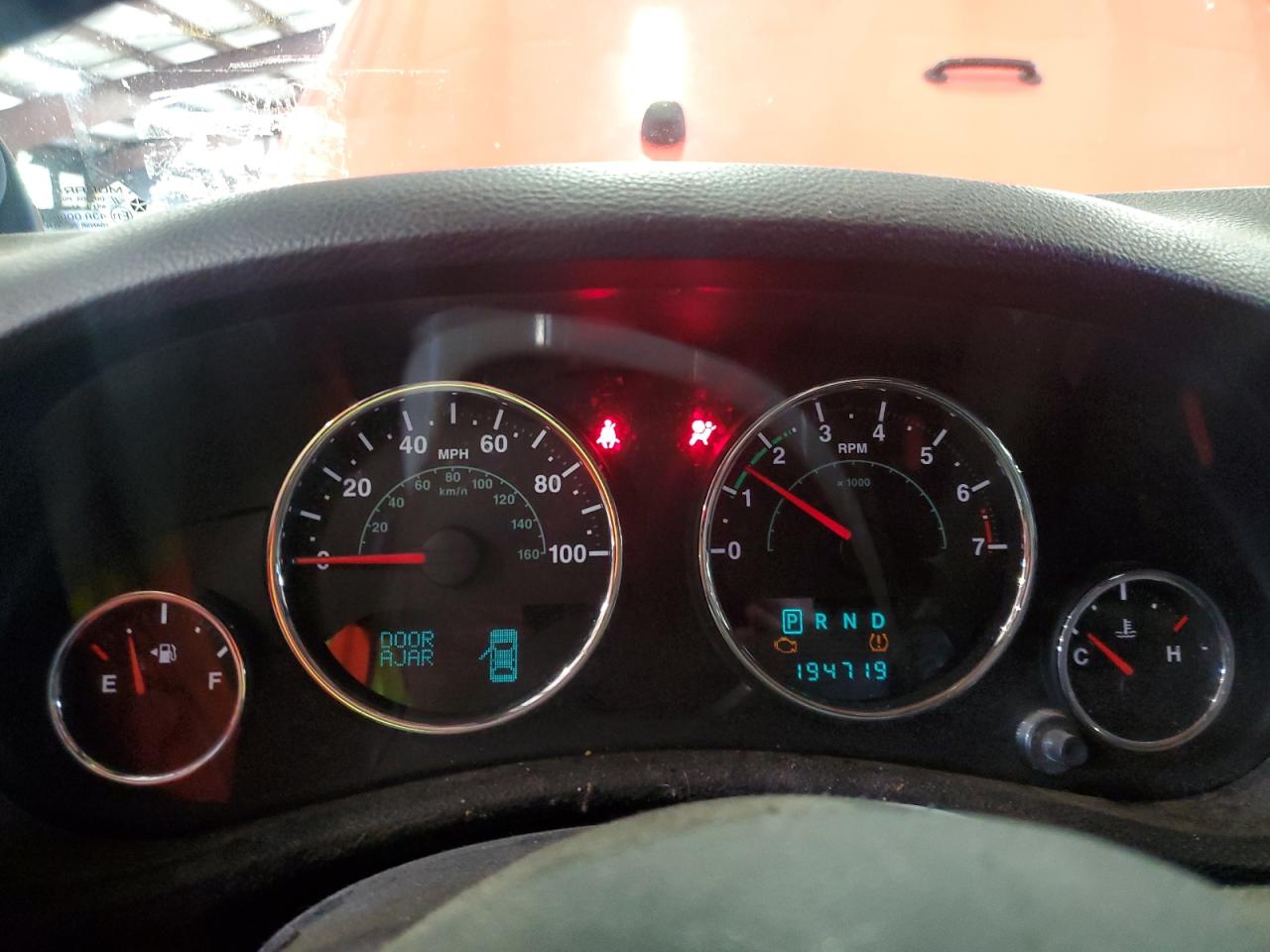 2013 Jeep Wrangler Unlimited Sport VIN: 1C4HJWDG5DL597192 Lot: 57300535