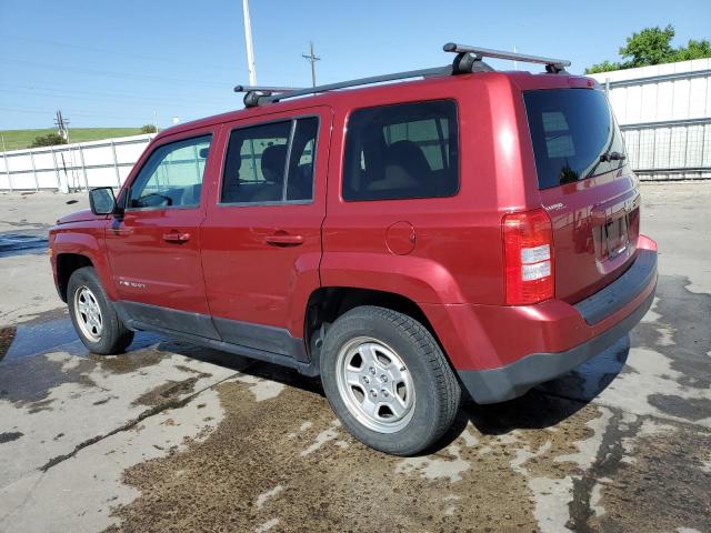  JEEP PATRIOT 2016 Червоний