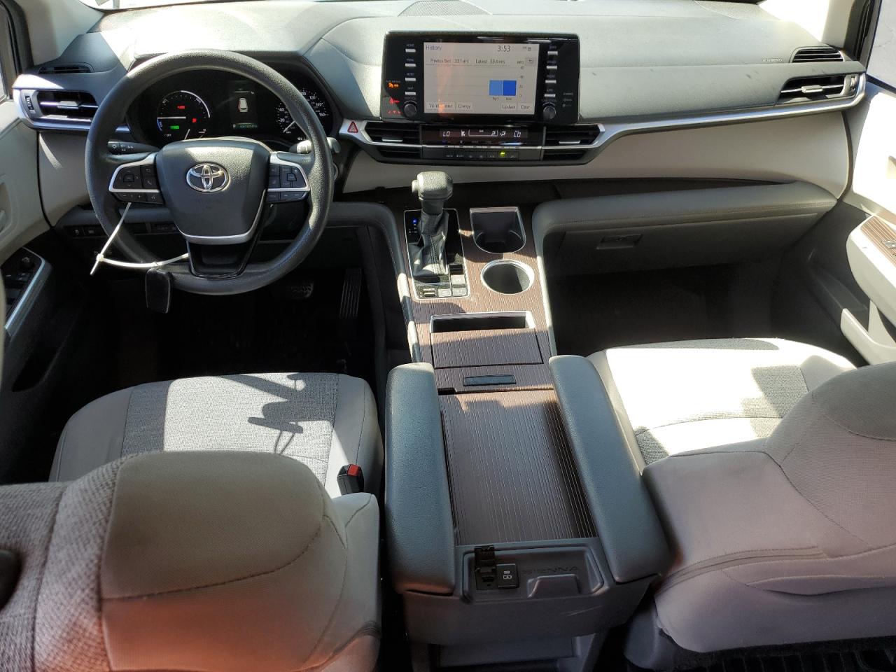 2021 Toyota Sienna Le VIN: 5TDKRKEC9MS048080 Lot: 58227065