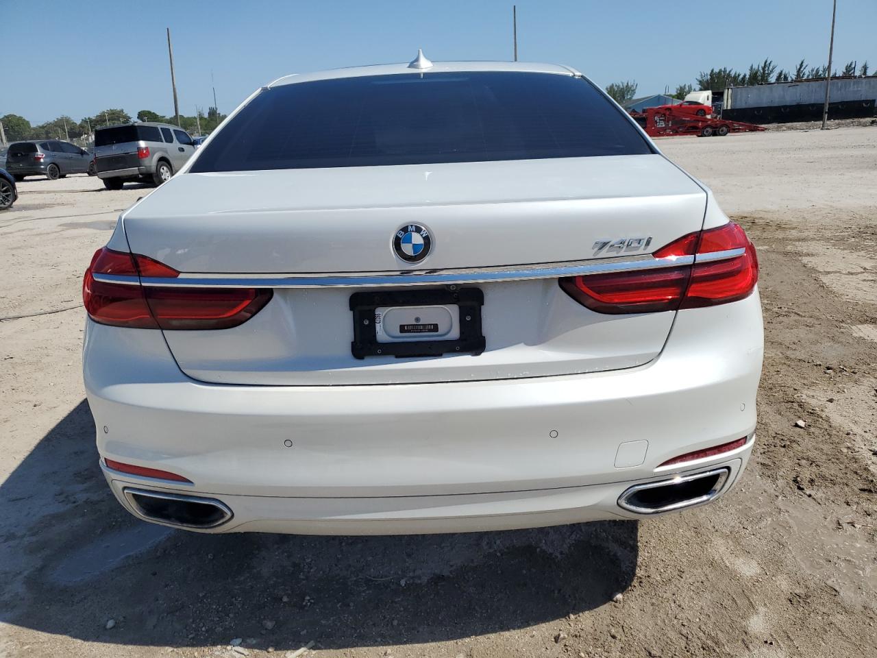 2017 BMW 740 I VIN: WBA7E2C51HG739932 Lot: 57101815