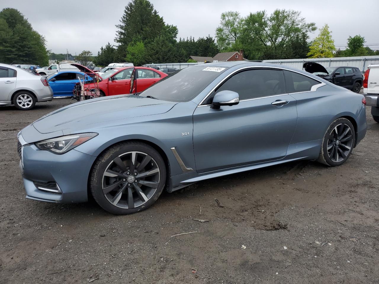 2017 Infiniti Q60 Premium للبيع في Finksburg، MD - Front End