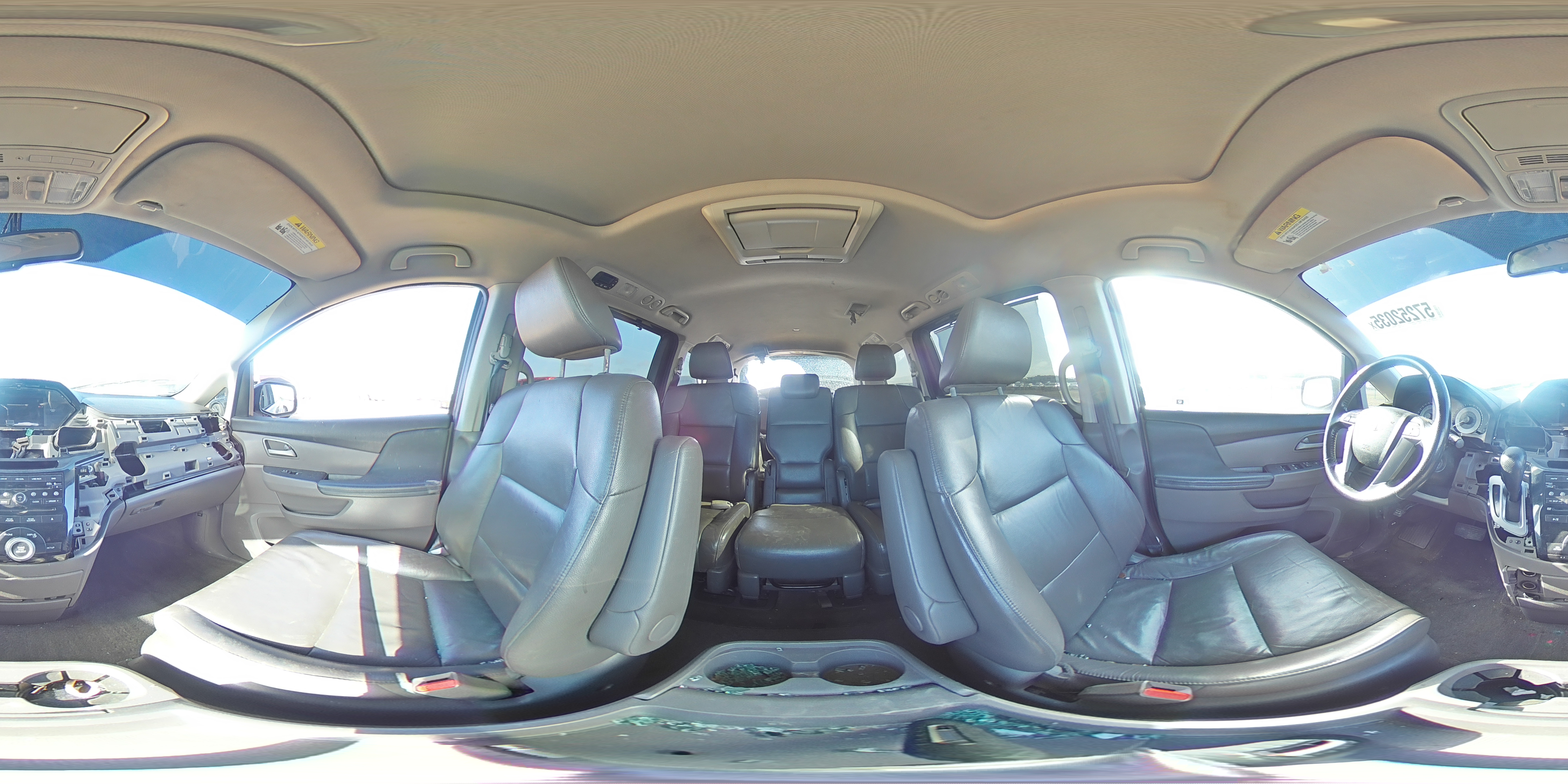 2013 Honda Odyssey Exl VIN: 5FNRL5H63DB028063 Lot: 57252035