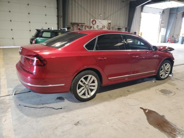  VOLKSWAGEN PASSAT 2017 Czerwony