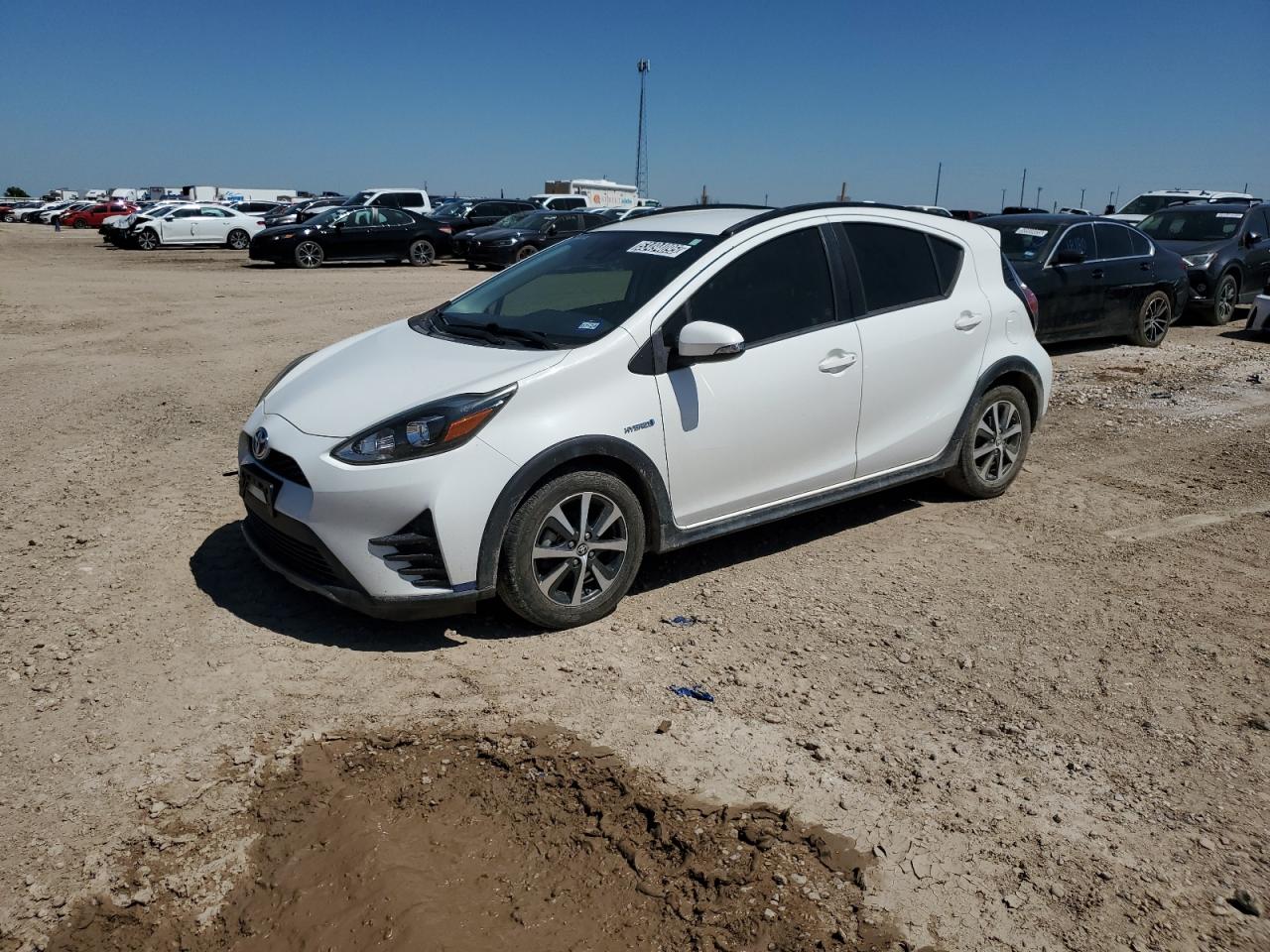 2018 Toyota Prius C en Venta en Amarillo, TX - Hail