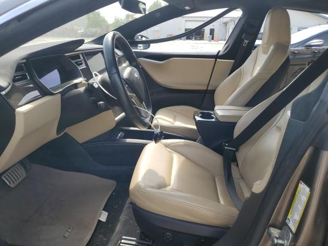  TESLA MODEL S 2016 Brown
