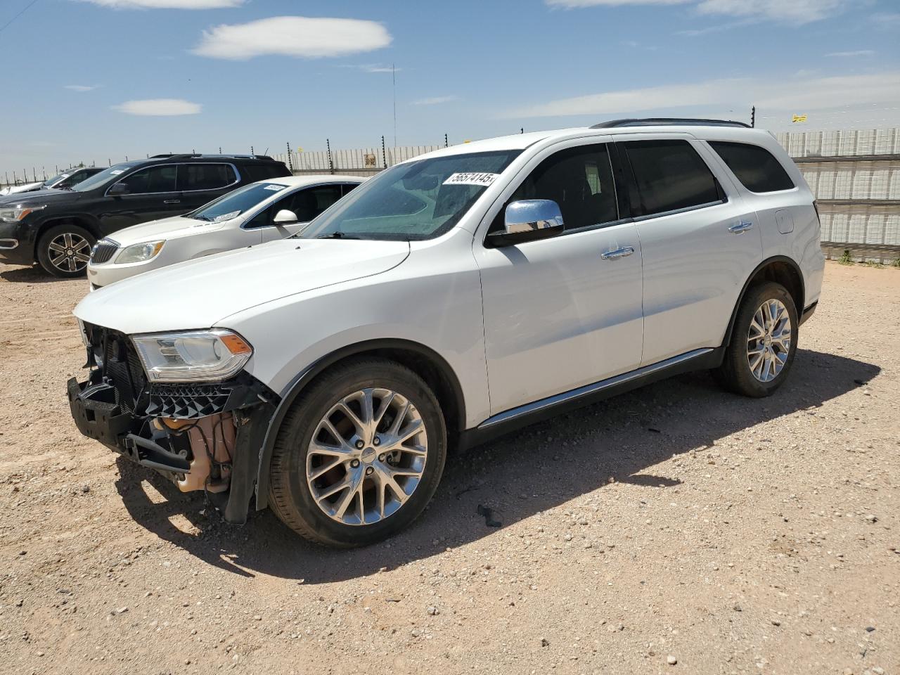 2017 Dodge Durango Sxt VIN: 1C4RDHAG5HC643251 Lot: 56574145