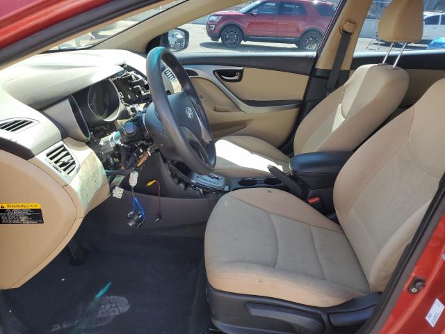  HYUNDAI ELANTRA 2013 Бургунді