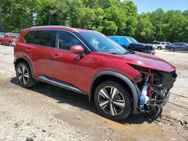  NISSAN ROGUE 2021 Red