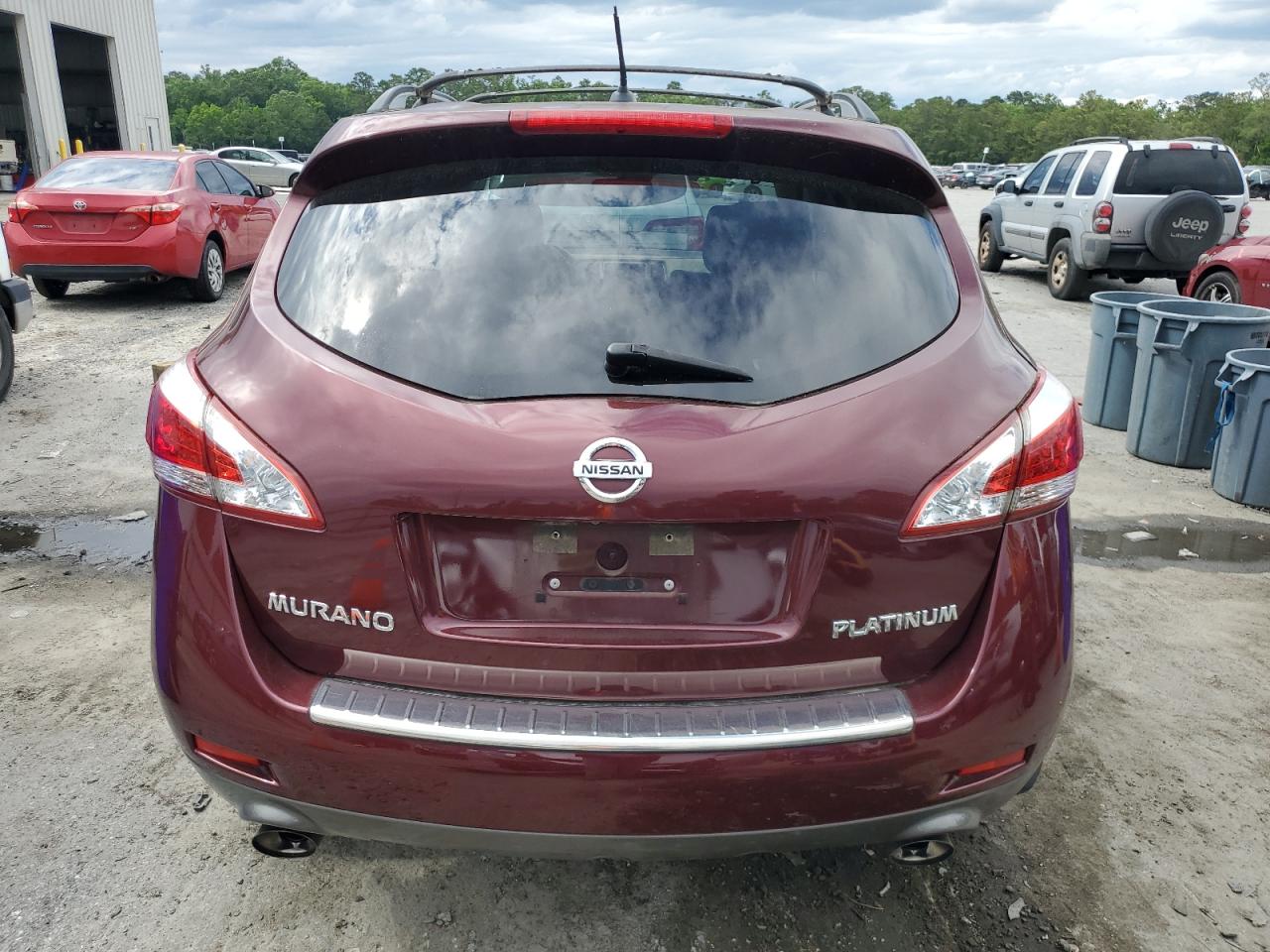 2012 Nissan Murano S VIN: JN8AZ1MU6CW108593 Lot: 56797295