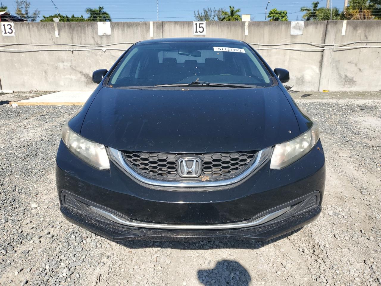 2013 Honda Civic Lx VIN: 19XFB2F52DE073466 Lot: 57137455