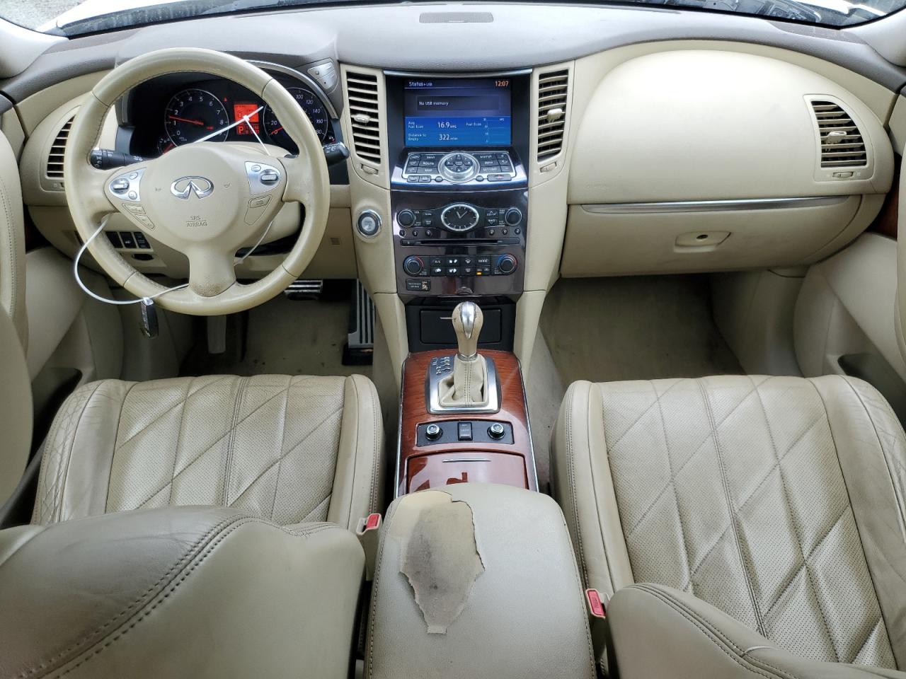 2011 Infiniti Fx35 VIN: JN8AS1MW8BM734825 Lot: 57046195