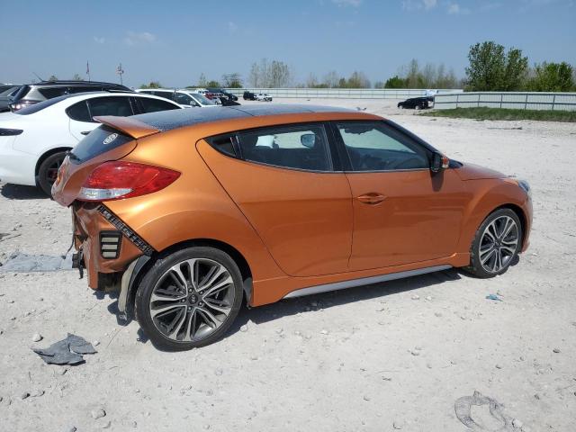 Coupet HYUNDAI VELOSTER 2016 Pomarańczowy