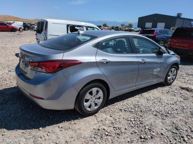 Седани HYUNDAI ELANTRA 2016 Сірий