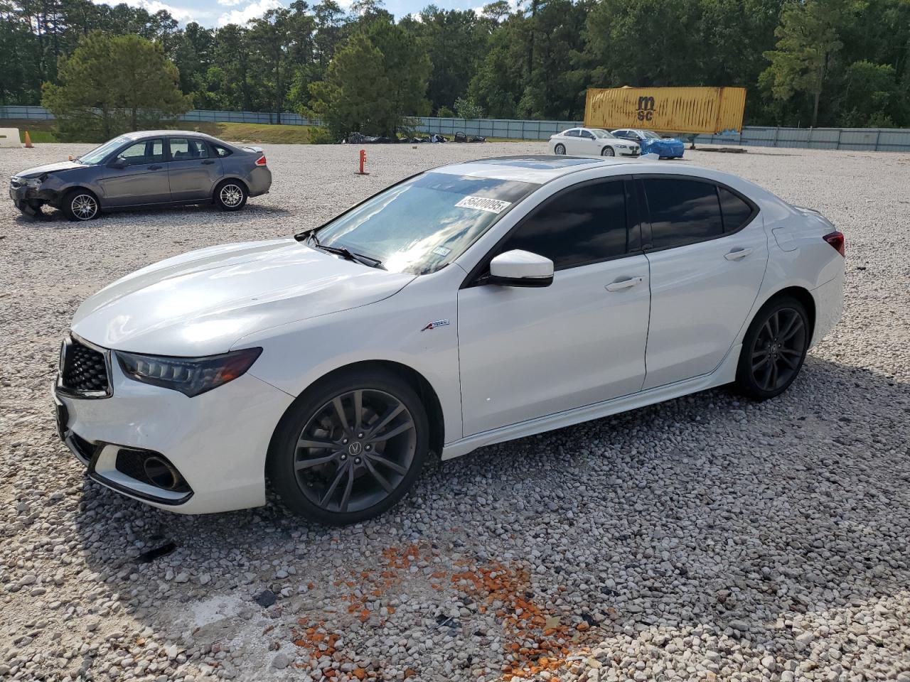 2019 Acura Tlx Technology للبيع في Houston، TX - Front End