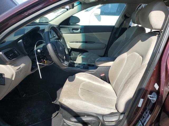 Sedans KIA OPTIMA 2016 Burgundy