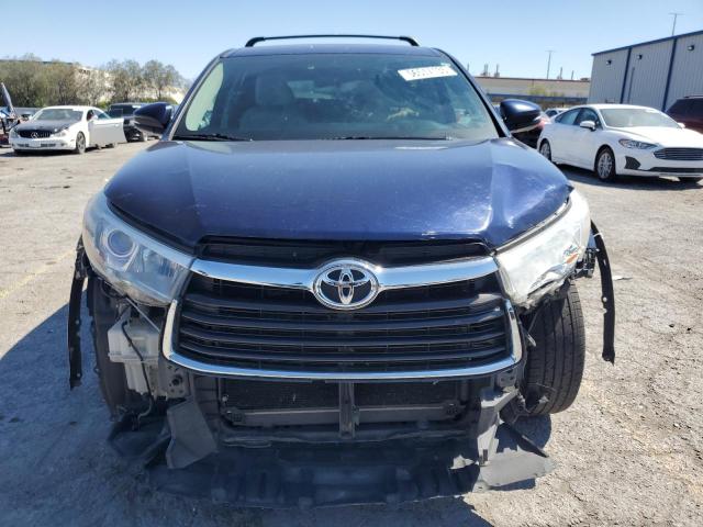Parquets TOYOTA HIGHLANDER 2016 Blue