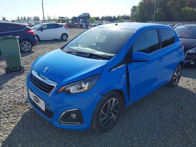 2016 PEUGEOT 108 ALLURE for sale at Copart EAST KILBRIDE