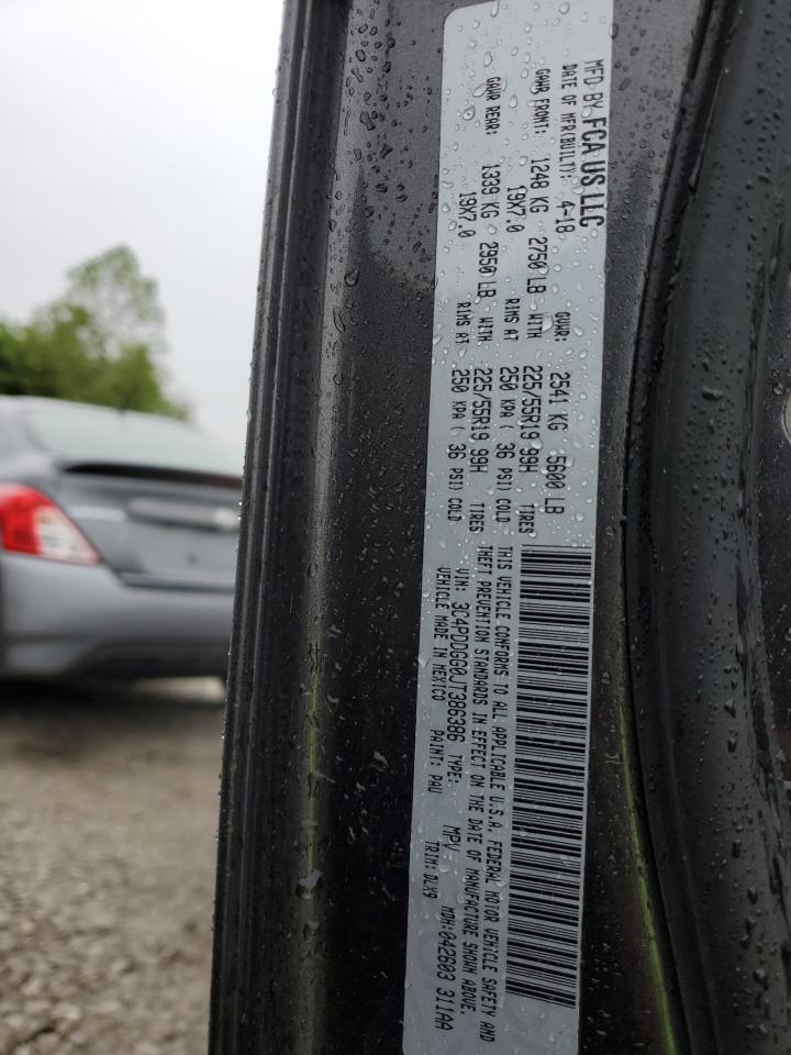 2018 Dodge Journey Crossroad VIN: 3C4PDDGG0JT386386 Lot: 81296575