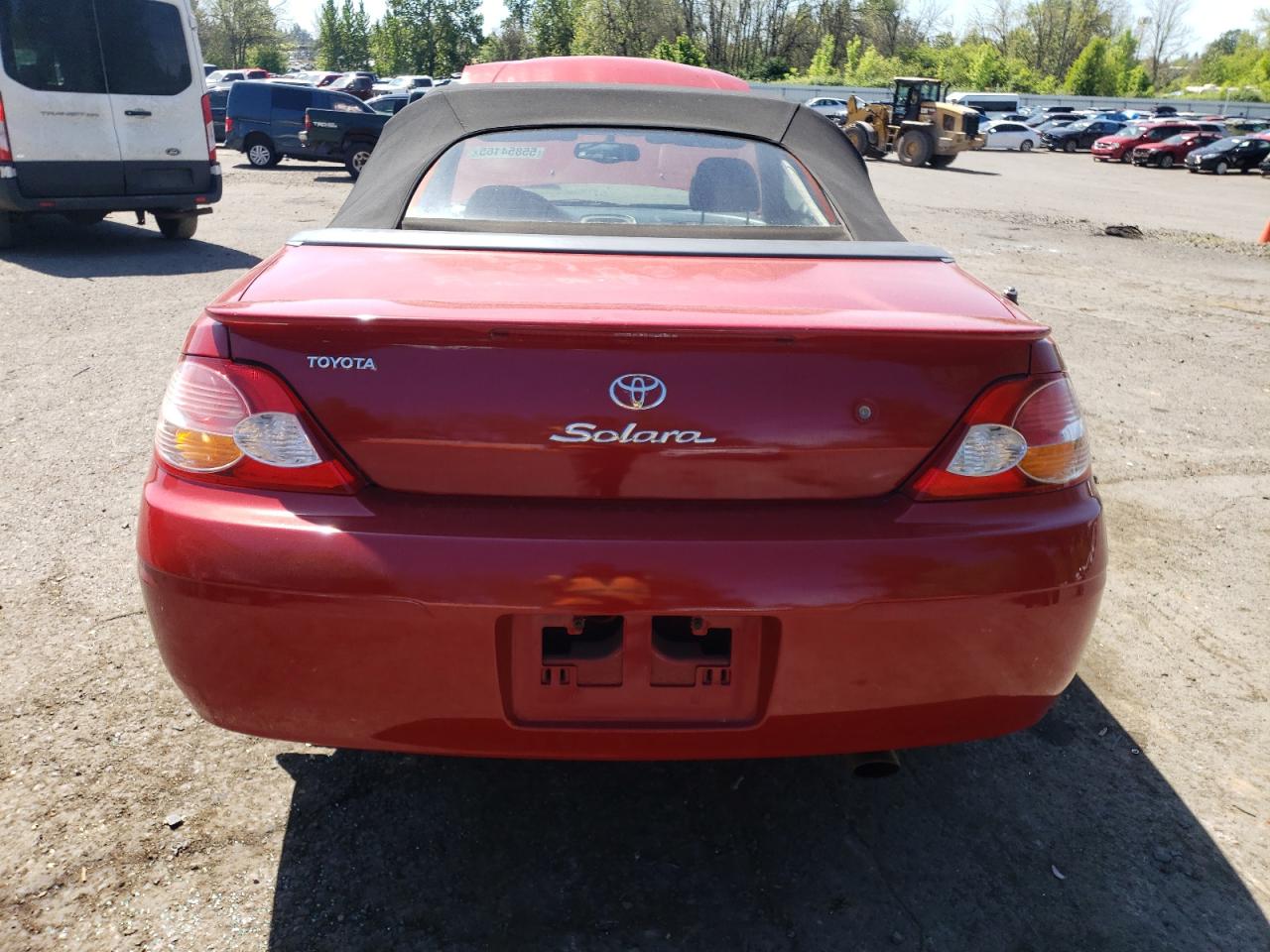 2002 Toyota Camry Solara Se VIN: 2T1FF28P52C584586 Lot: 55854165