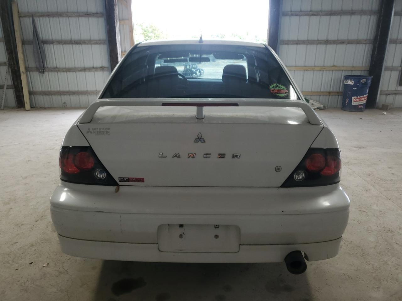 2002 Mitsubishi Lancer Oz Rally VIN: JA3AJ86E02U071034 Lot: 57222945