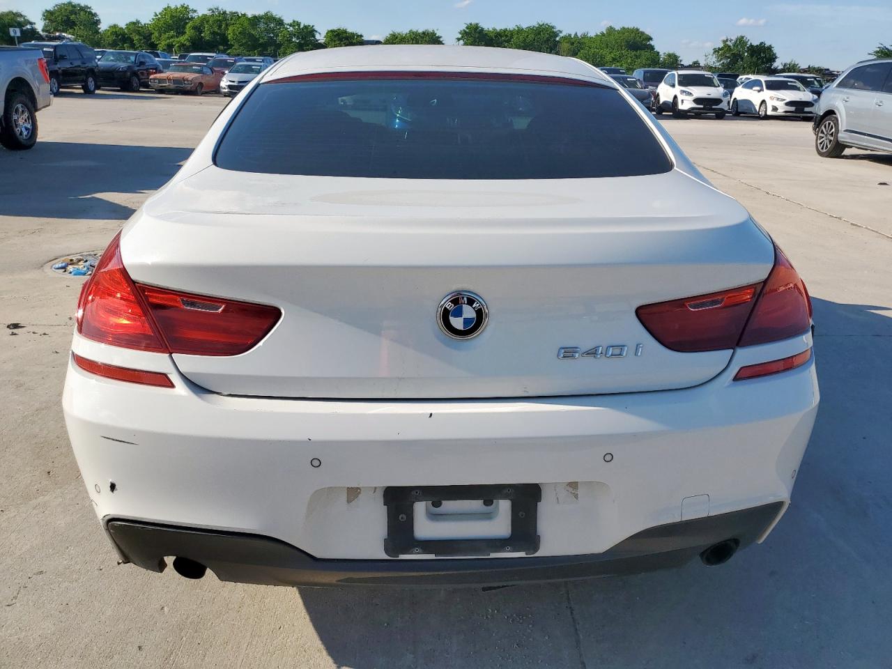 2014 BMW 640 I Gran Coupe VIN: WBA6A0C51ED317118 Lot: 56189625