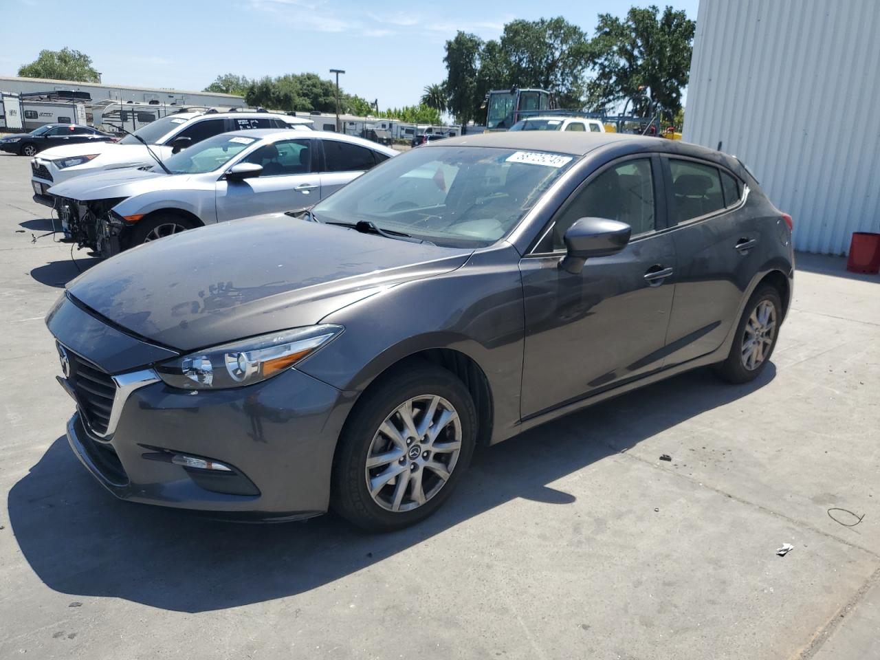 2017 Mazda 3 Sport en Venta en Sacramento, CA - Rear End