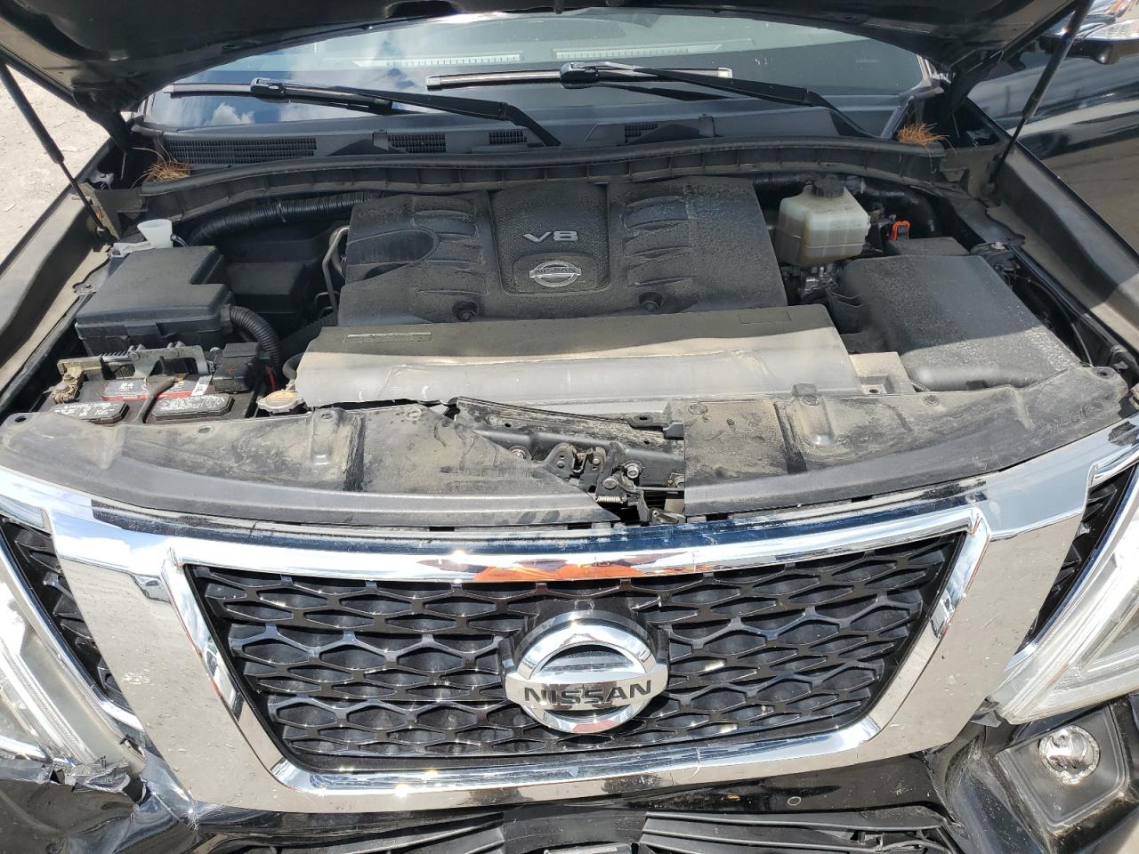 2019 Nissan Armada Sv VIN: JN8AY2NCXK9588827 Lot: 56434355