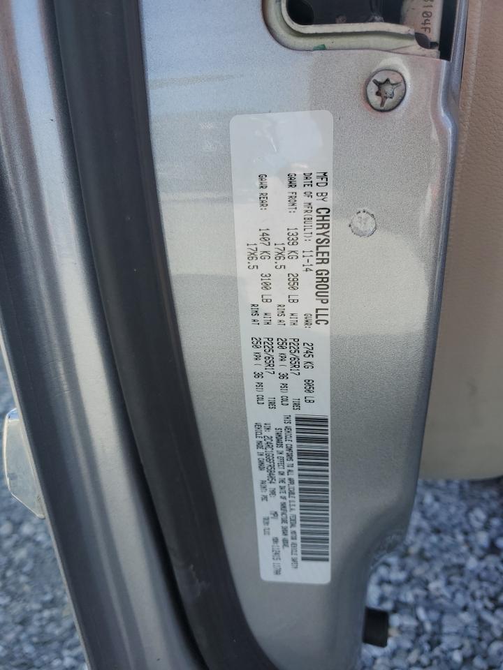 2015 Chrysler Town & Country Limited Platinum VIN: 2C4RC1GG6FR584054 Lot: 56881575