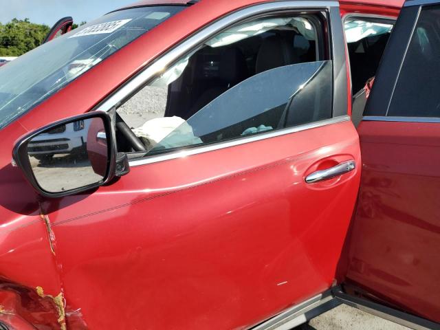  NISSAN ROGUE 2017 Czerwony
