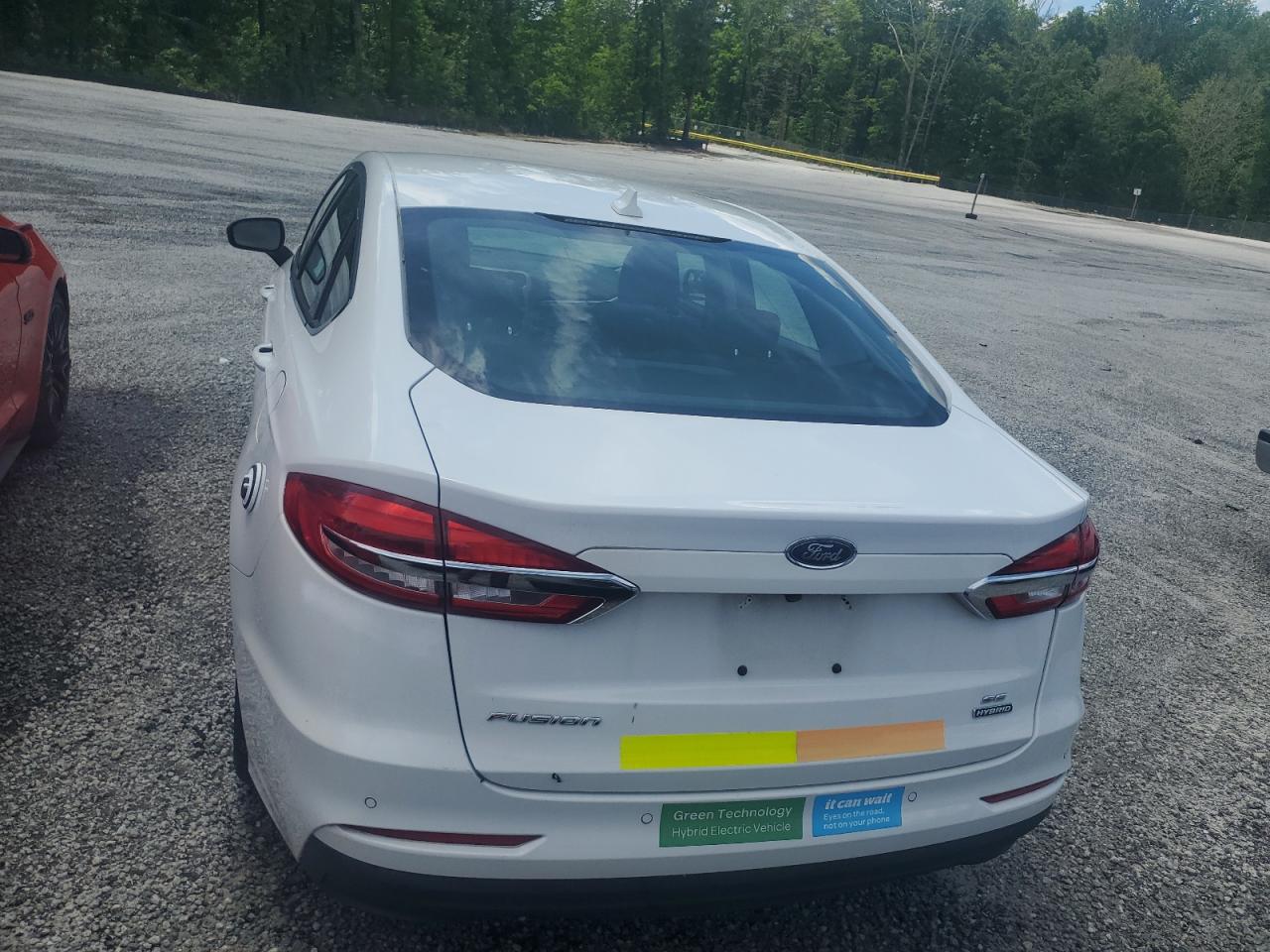 2020 Ford Fusion Se VIN: 3FA6P0LU7LR177076 Lot: 54030385