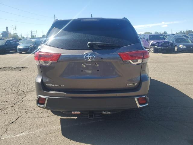  TOYOTA HIGHLANDER 2019 Серый