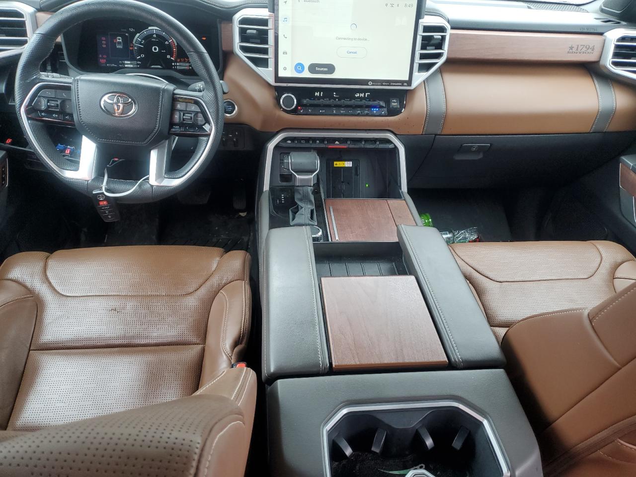 2022 Toyota Tundra Crewmax Platinum VIN: 5TFMA5EC3NX009787 Lot: 54762645