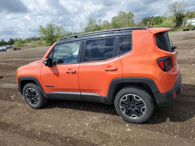  JEEP RENEGADE 2016 Оранжевий