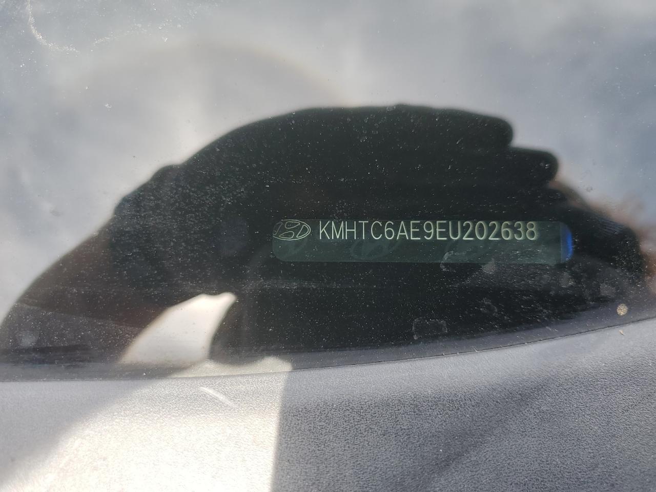 2014 Hyundai Veloster Turbo VIN: KMHTC6AE9EU202638 Lot: 56922275