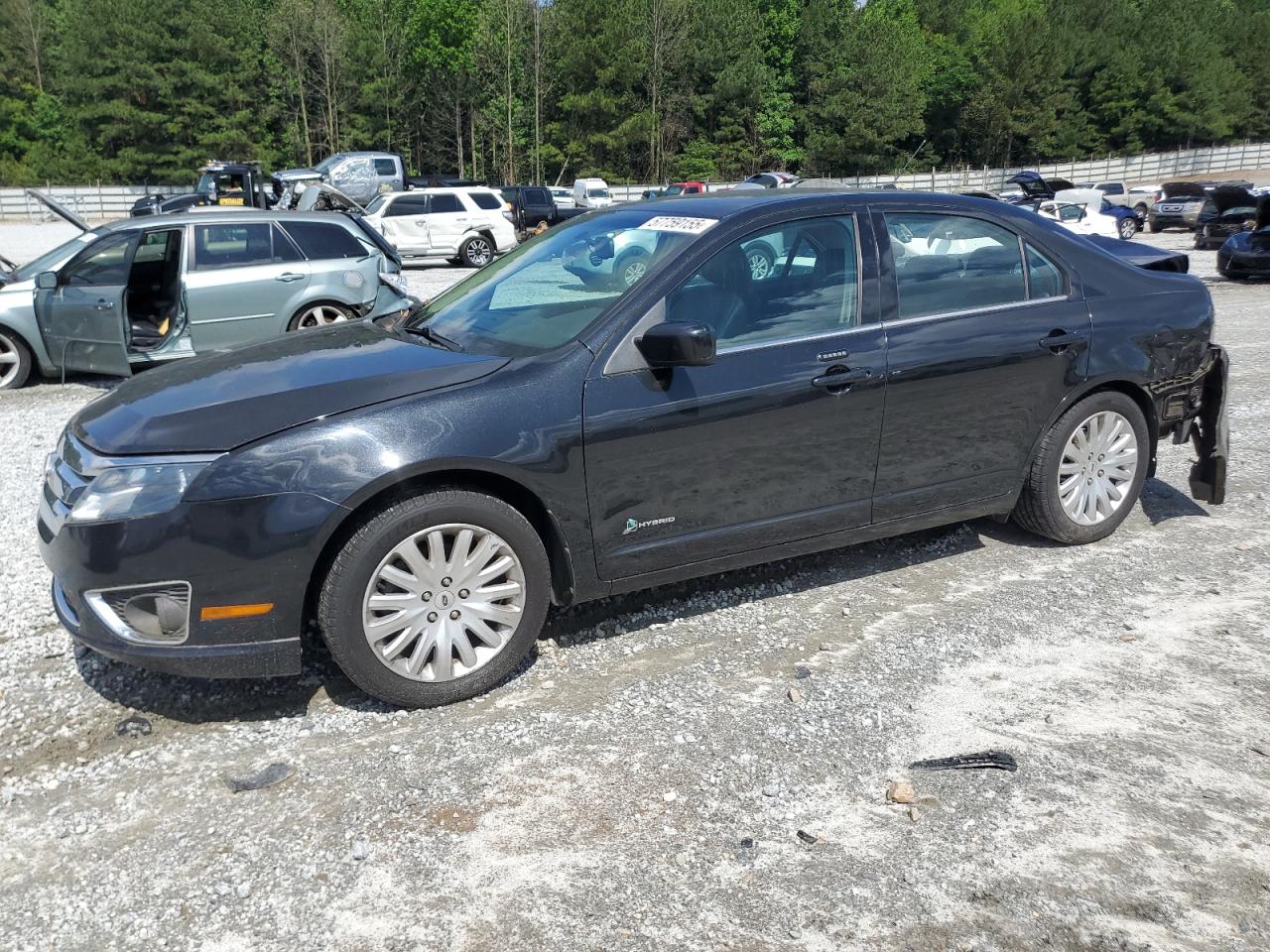 2010 Ford Fusion Hybrid de vânzare în Gainesville, GA - Rear End
