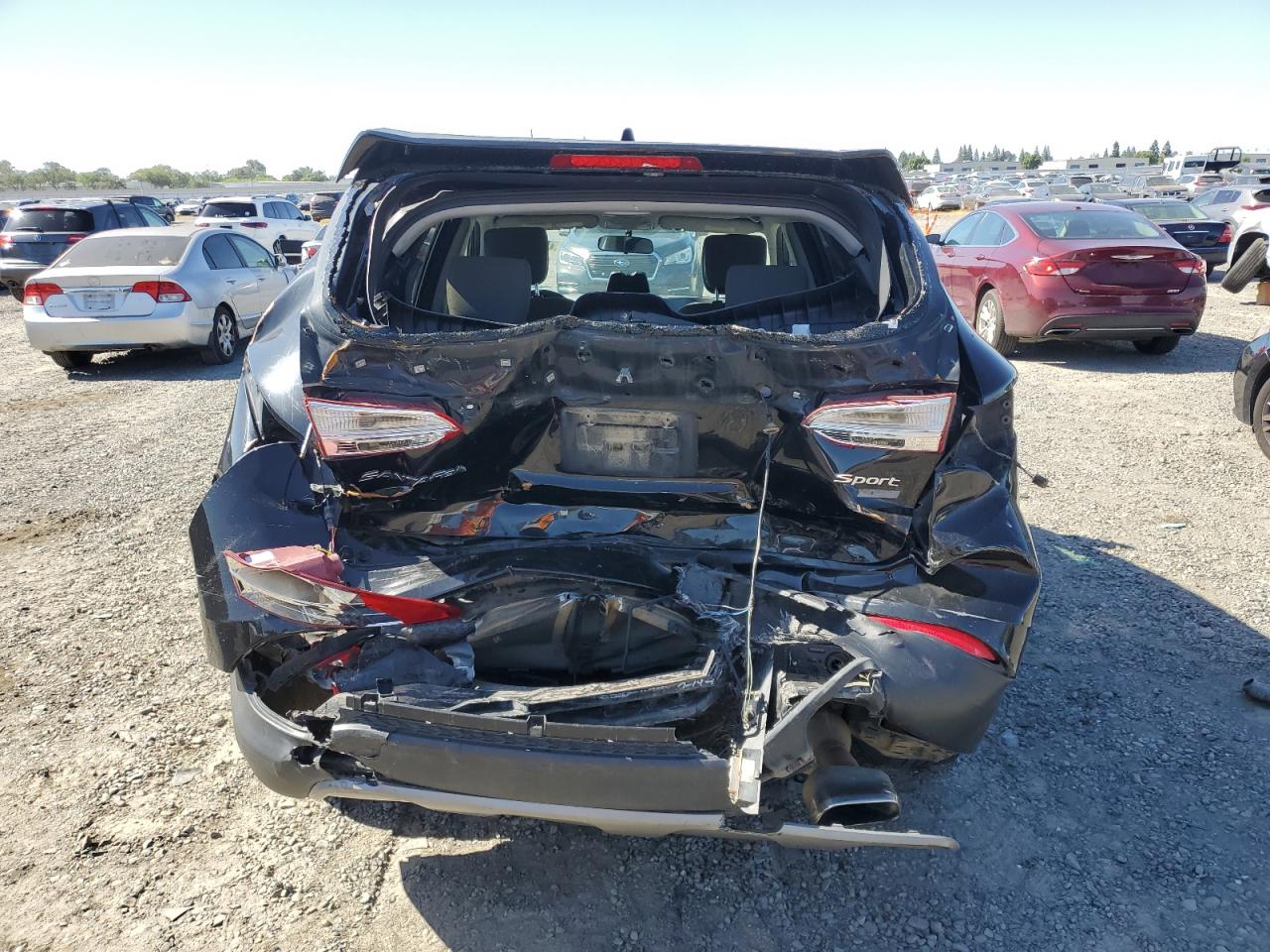 2016 Hyundai Santa Fe Sport VIN: 5XYZTDLB7GG327230 Lot: 57145285