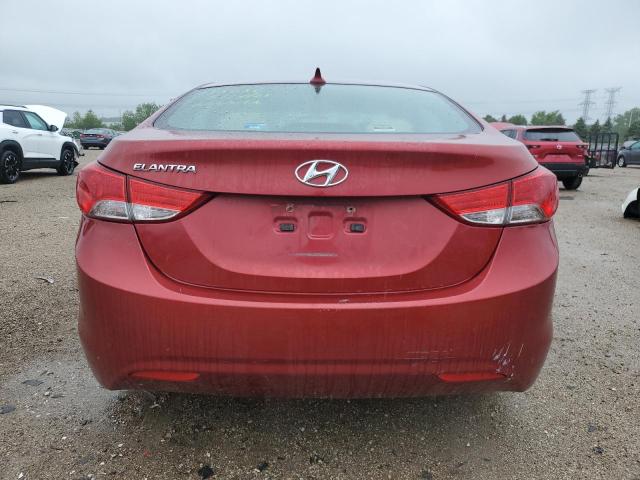  HYUNDAI ELANTRA 2013 Czerwony