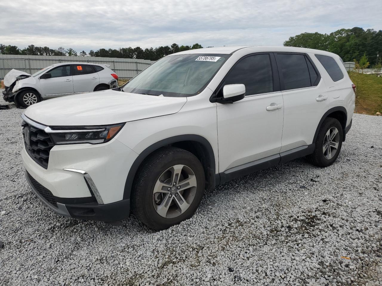 2024 Honda Pilot Exl на продаже в Fairburn, GA - Side