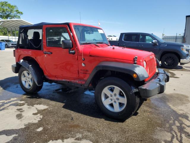  JEEP WRANGLER 2015 Red