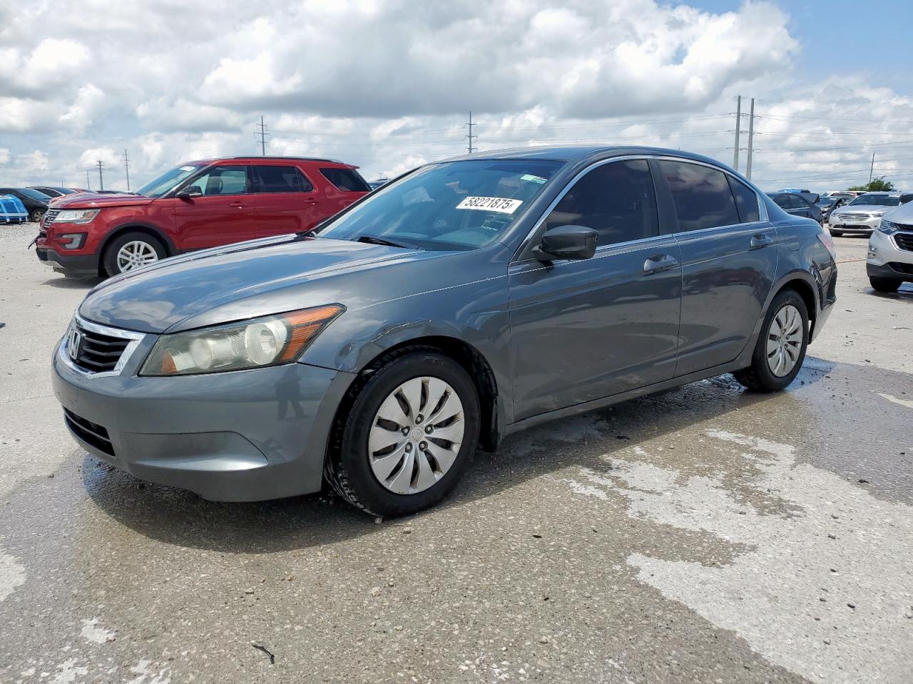2009 Honda Accord Lx en Venta en Haslet, TX - Water/Flood