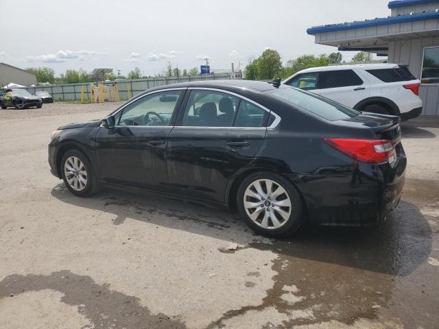 SUBARU LEGACY 2017 Чорний