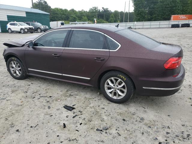  VOLKSWAGEN PASSAT 2016 Bordowy