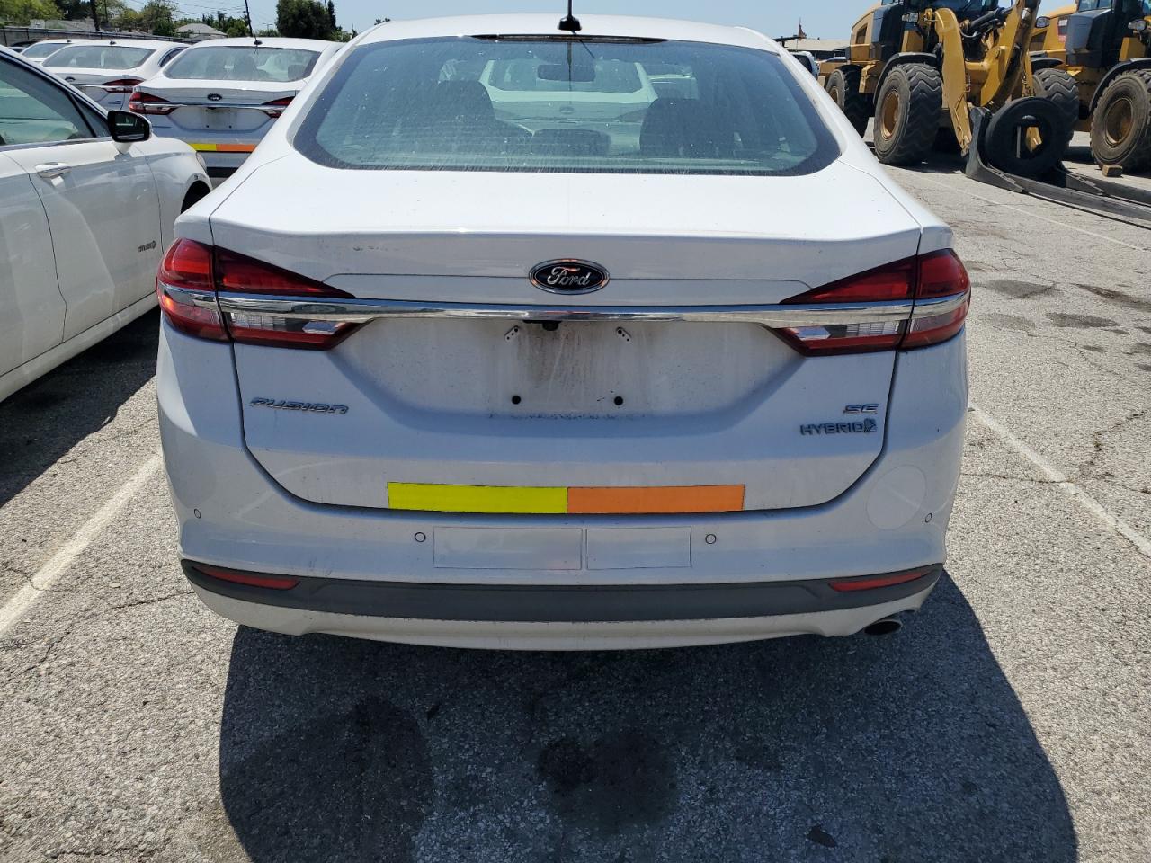 2018 Ford Fusion Se Hybrid VIN: 3FA6P0LU0JR118870 Lot: 54027815