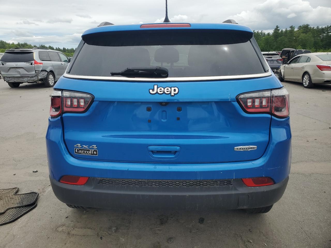 2020 Jeep Compass Latitude VIN: 3C4NJDBB8LT116160 Lot: 57780505