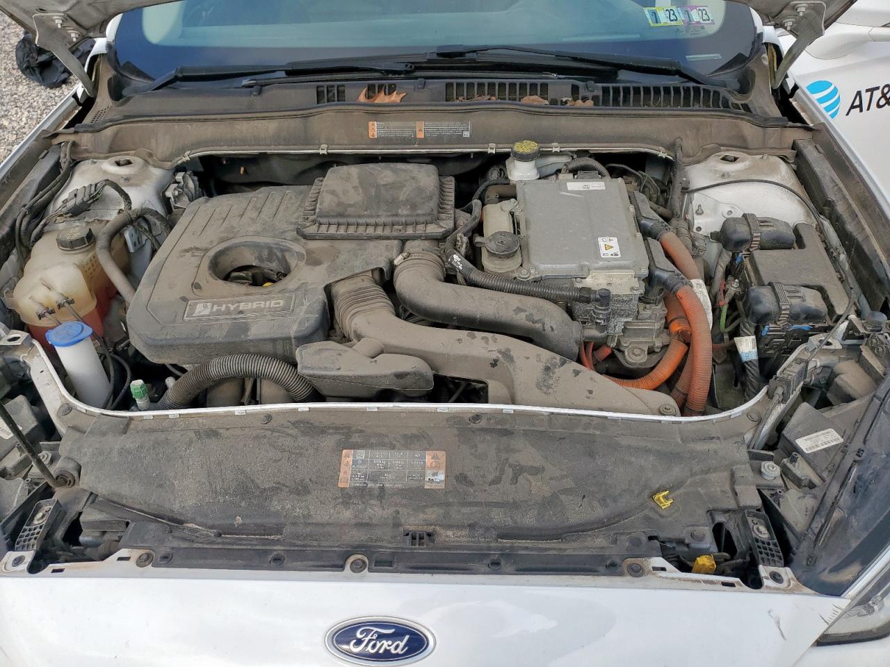 2017 Ford Fusion Se Hybrid VIN: 3FA6P0LU9HR410141 Lot: 54037775