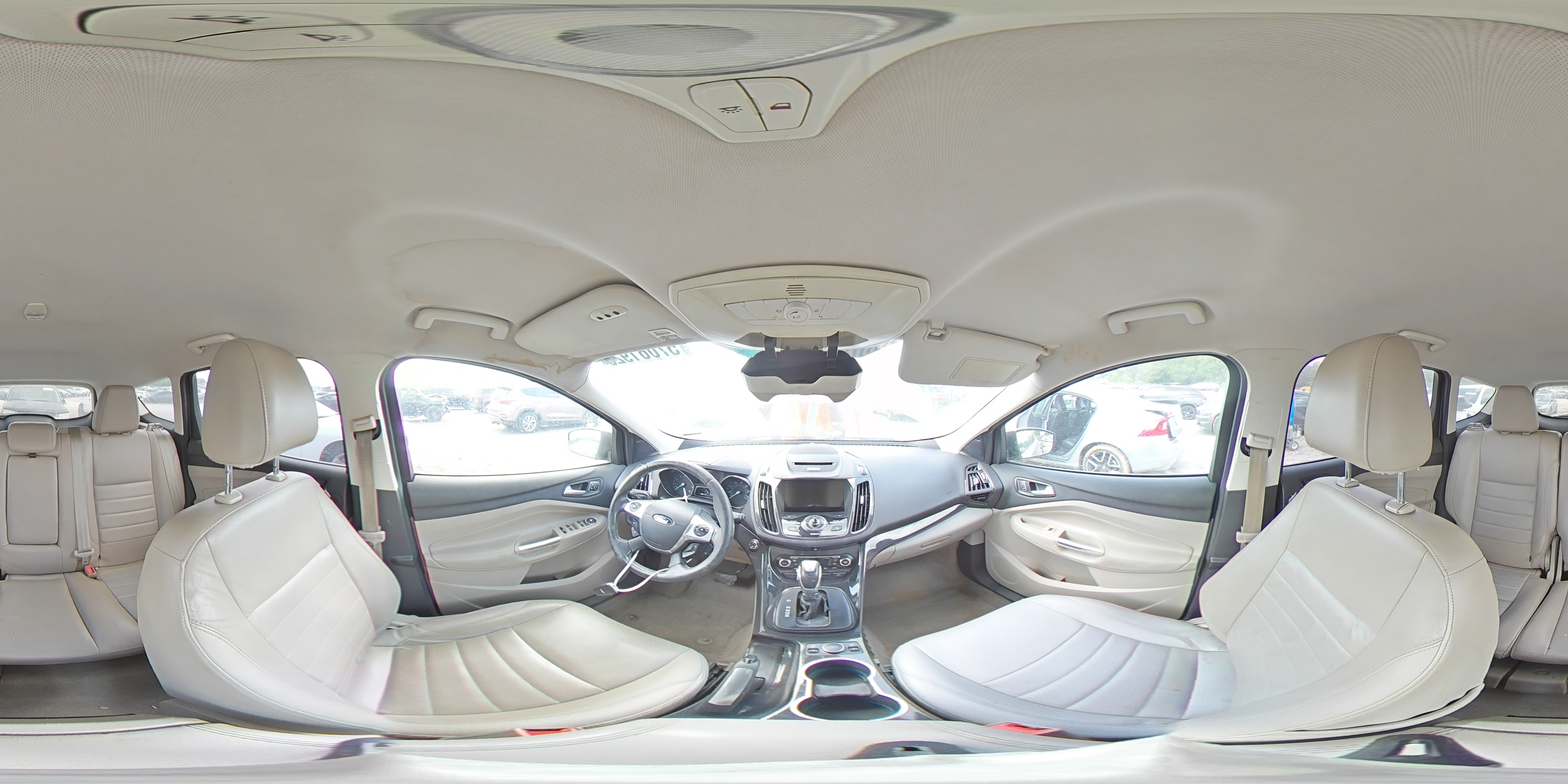 2014 Ford Escape Titanium VIN: 1FMCU0J98EUE55110 Lot: 57061925