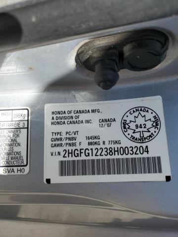 2008 HONDA CIVIC DX