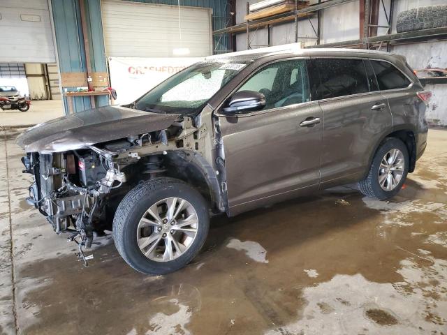  TOYOTA HIGHLANDER 2014 Серый