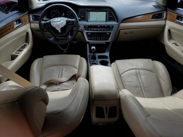  HYUNDAI SONATA 2015 Красный